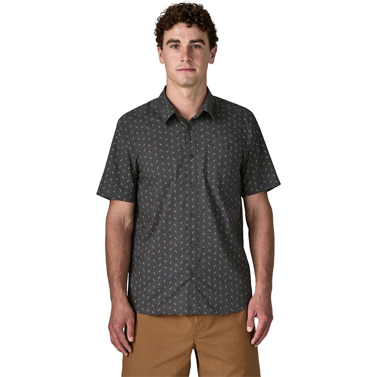 Image of Patagonia Go To Button-Up Shirt - Men's Stitch: Forge Grey, L