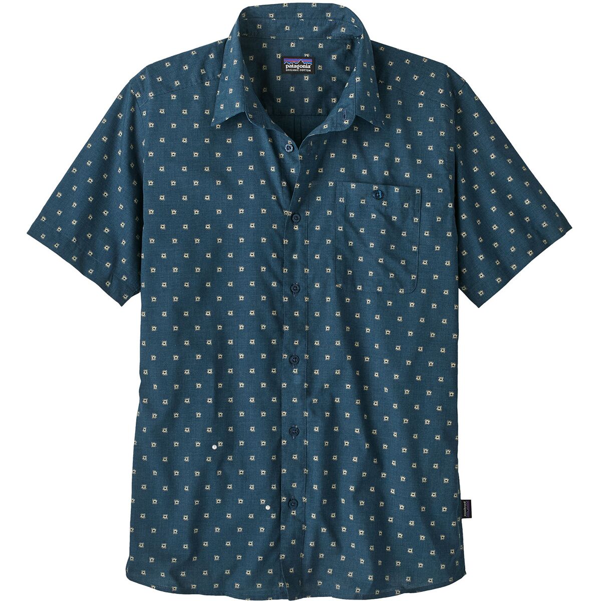 トップス Patagonia Organic Cotton Geometric Shirt Patagonia Go To Slim Fit Shirt - Men's - Clothing