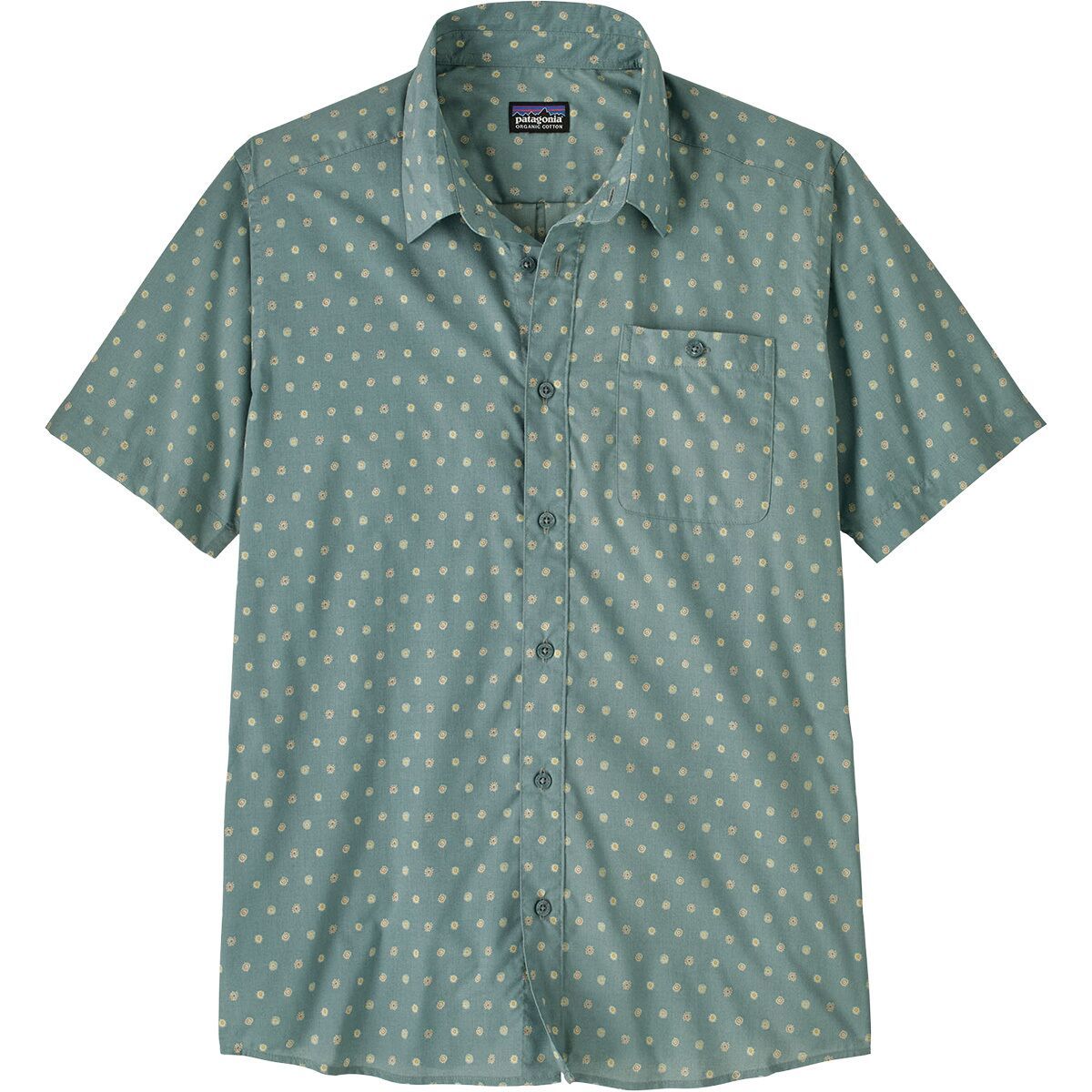 Image of Patagonia Go To Slim Fit Shirt - Men's Suns: Blue Sage, S