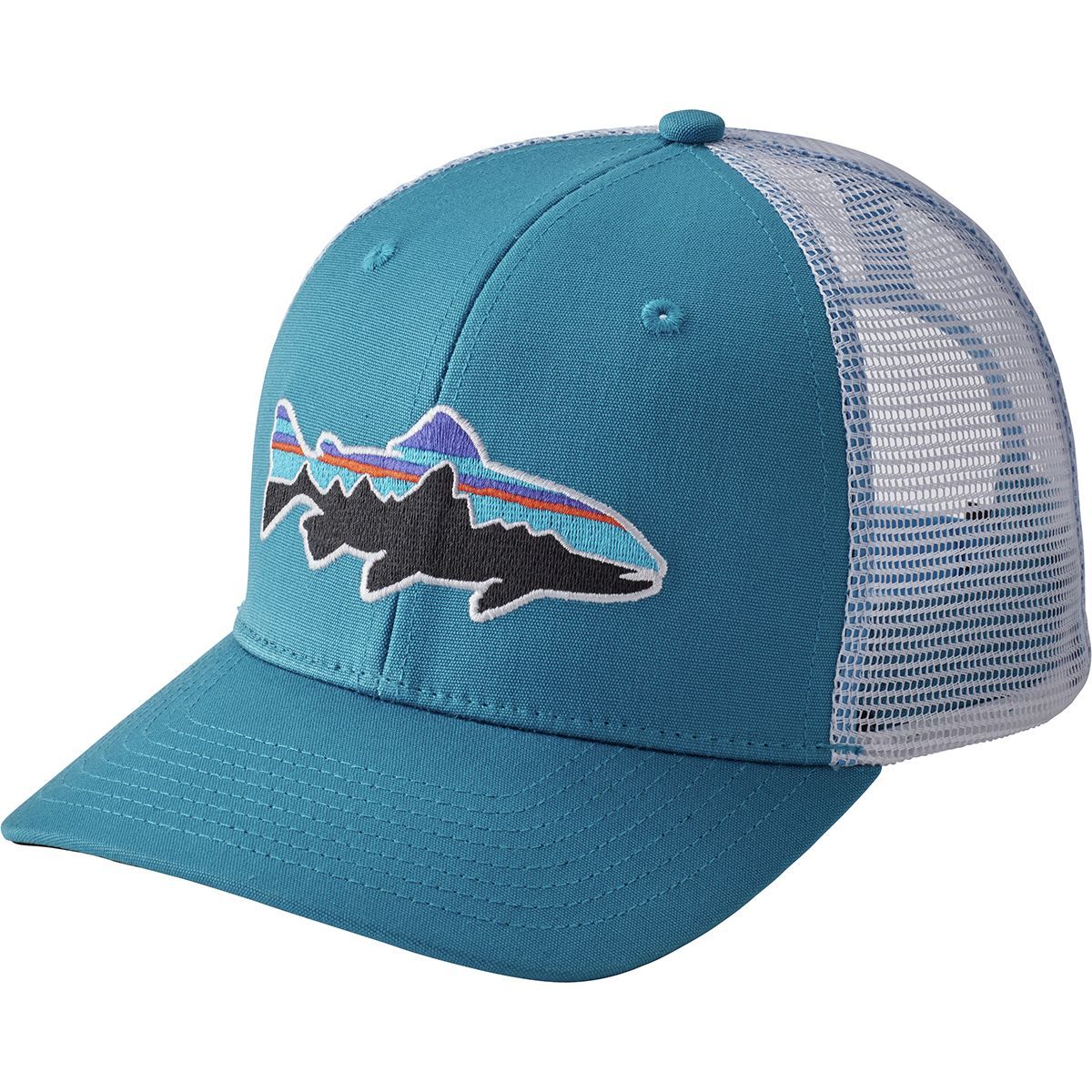 patagonia fitz roy trout trucker hat