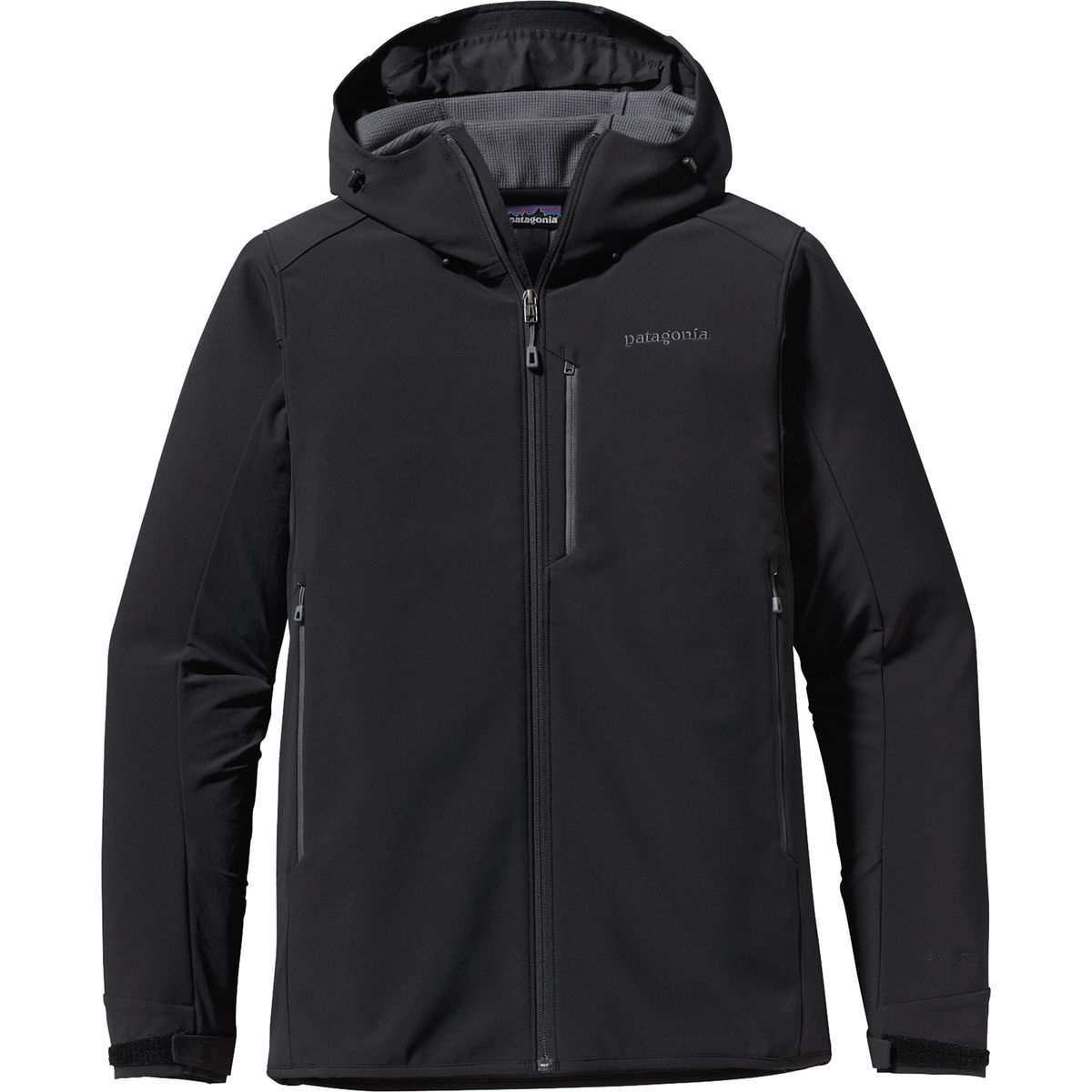 未使用級 Patagonia Adze Hybrid Hoody BLACK BK.jpg