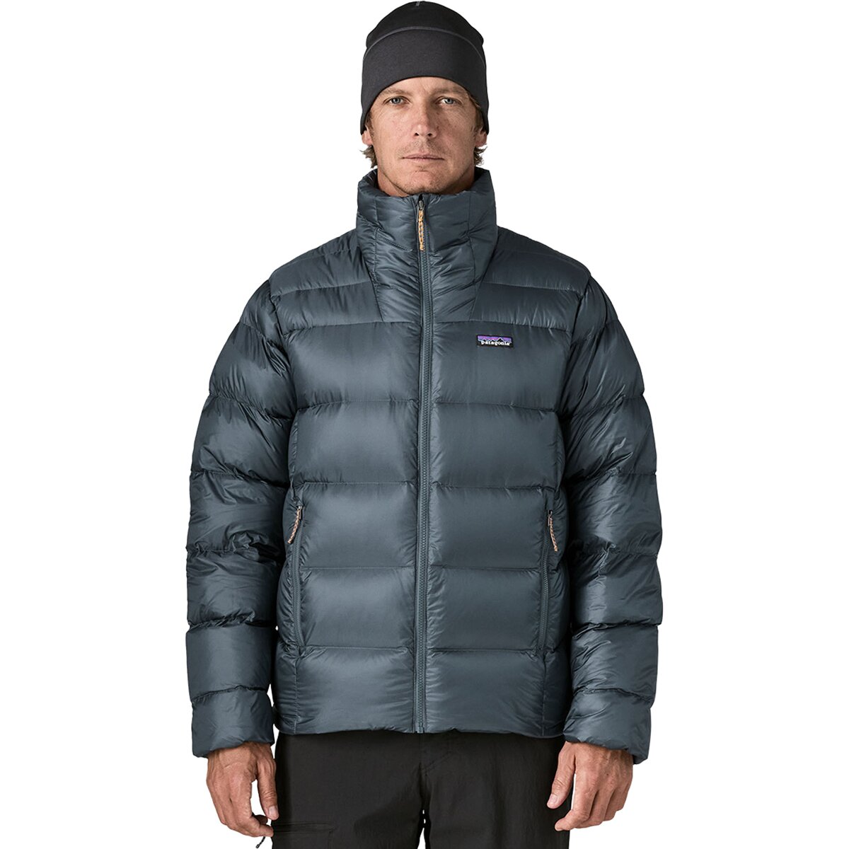 Image of Patagonia Fitz Roy Down Jacket - Men's Summit Blue, L