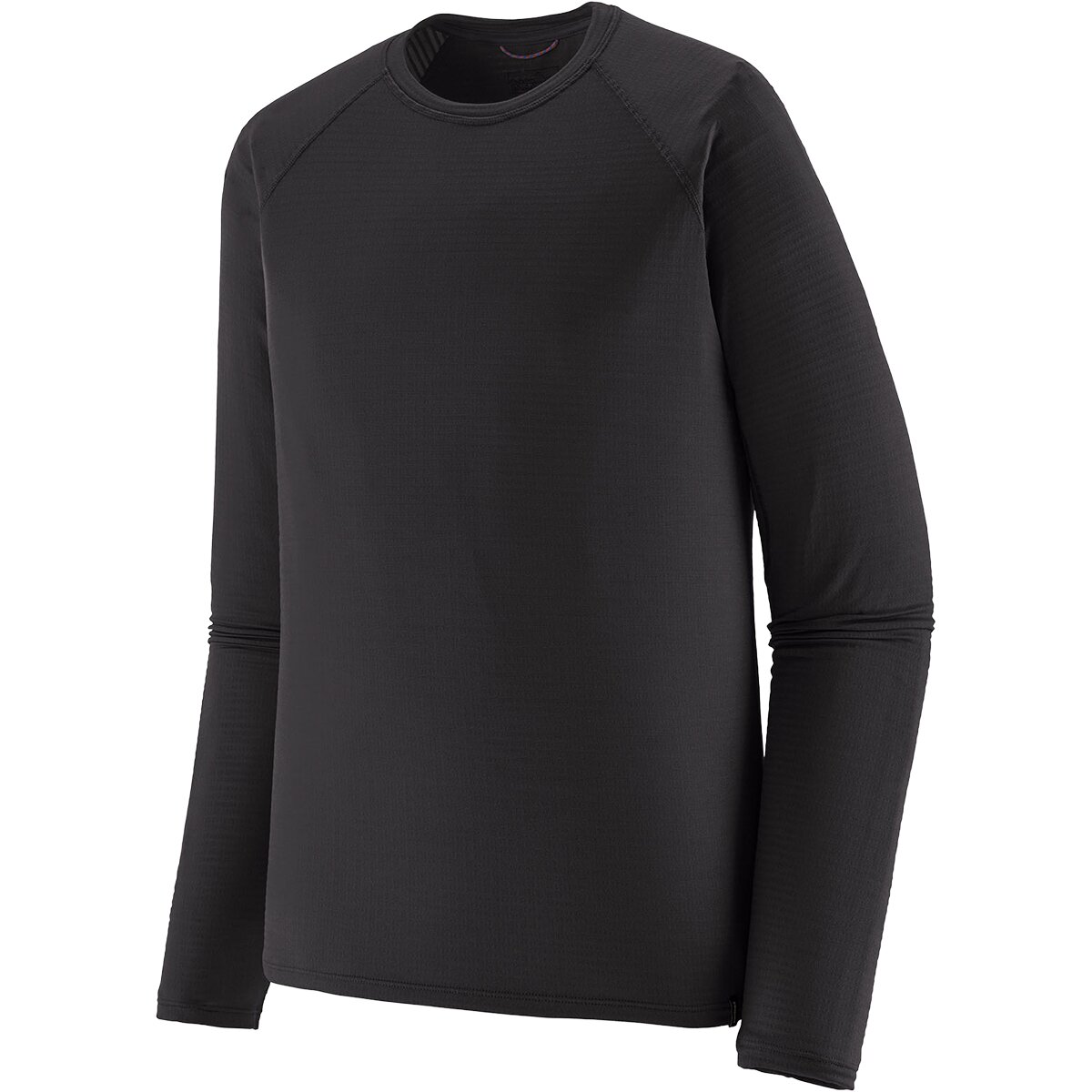 Image of Patagonia Capilene Thermal Weight Crew Top - Men's Black 2, XL
