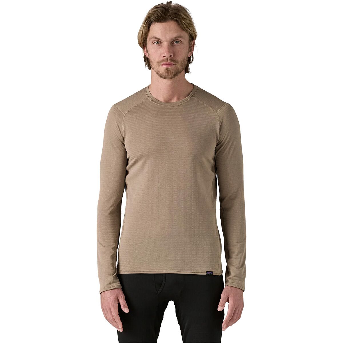 Image of Patagonia Capilene Thermal Weight Crew Top - Men's Seabird Grey, XL