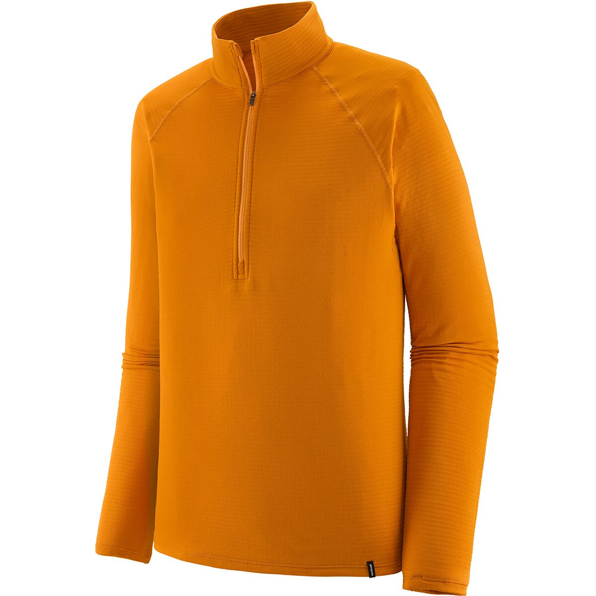 Image of Patagonia Capilene Thermal Weight Zip-Neck Pullover Top - Men's Autumn Orange, M