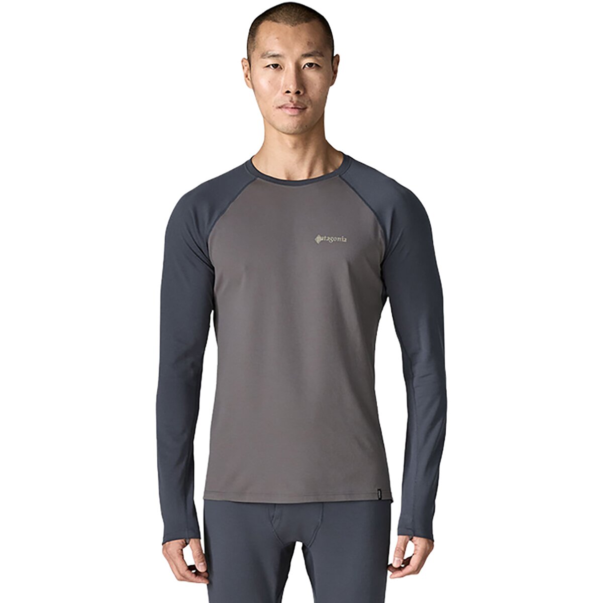 Patagonia Patagonia Capilene Midweight Crew Top - Men's Hut Tripper/Noble Grey, L