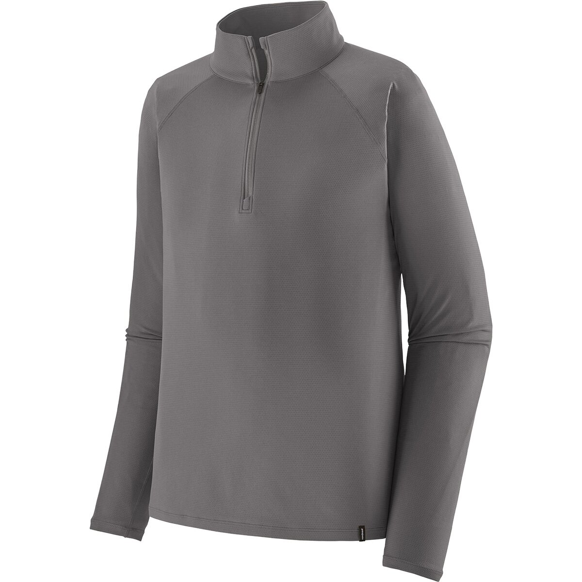 Image of Patagonia Capilene Midweight Zip-Neck Top - Men's Noble Grey, S