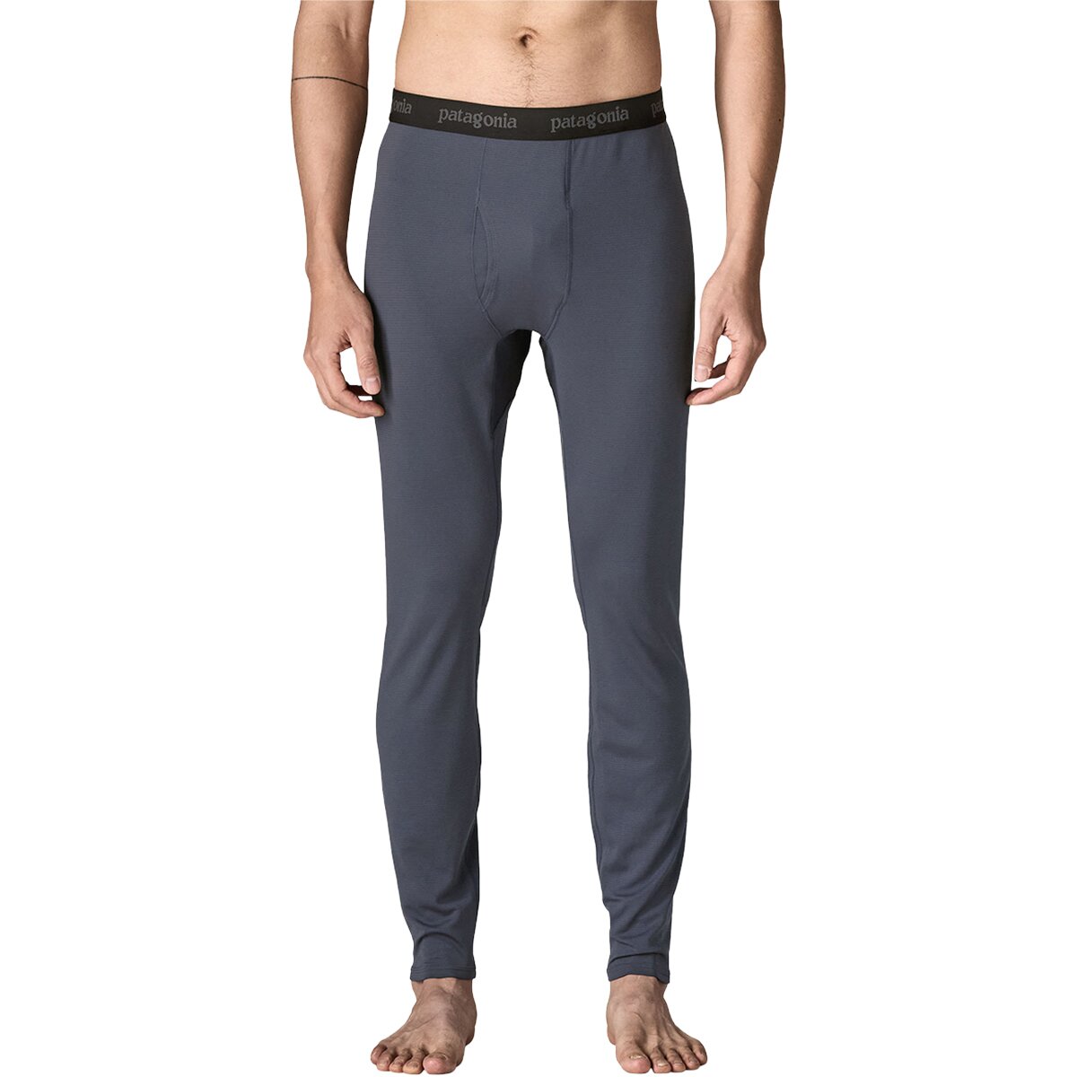 Image of Patagonia Capilene Midweight Bottoms - Men's Smolder Blue, S