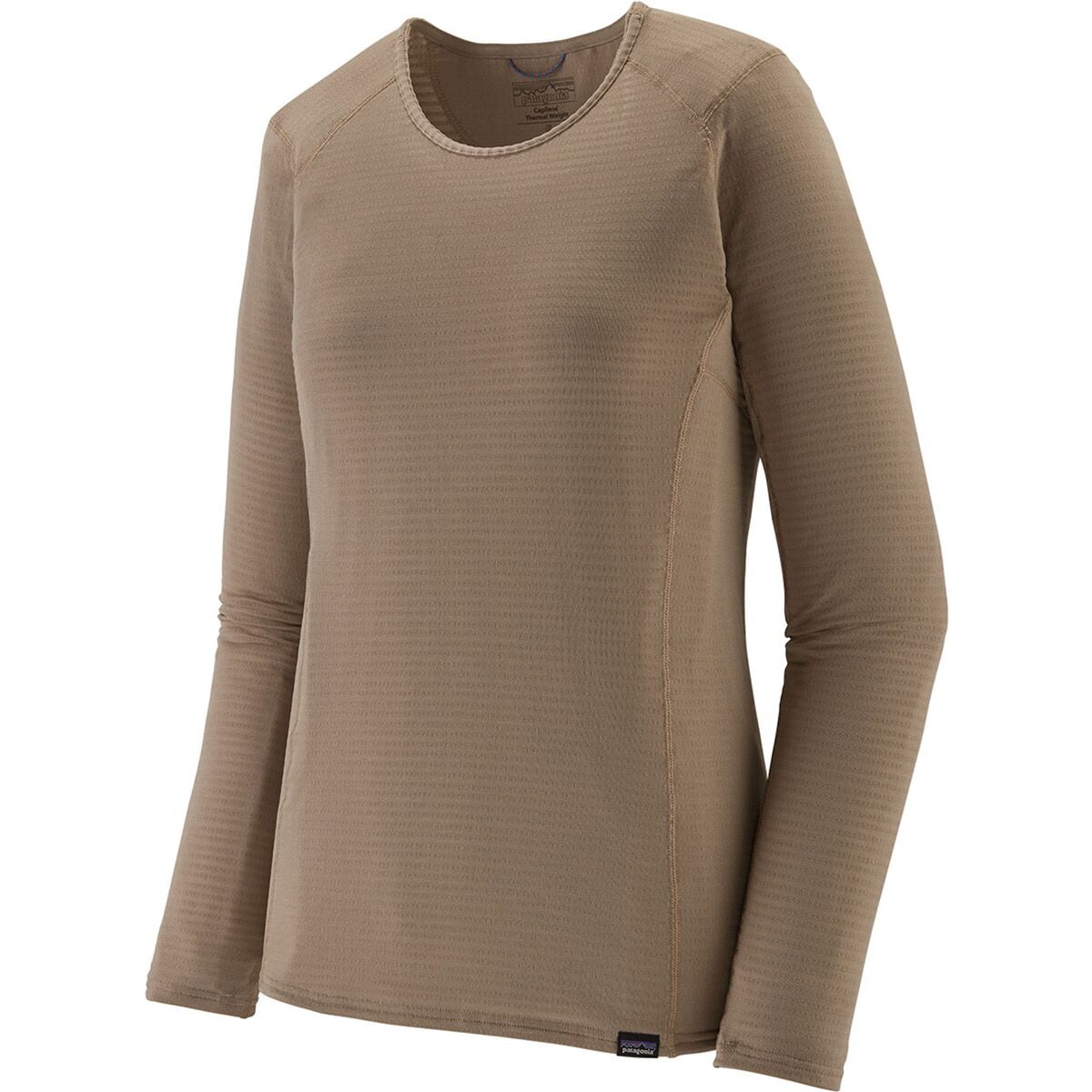 Image of Patagonia Capilene Thermal Weight Crew Top - Women's Seabird Grey, XS
