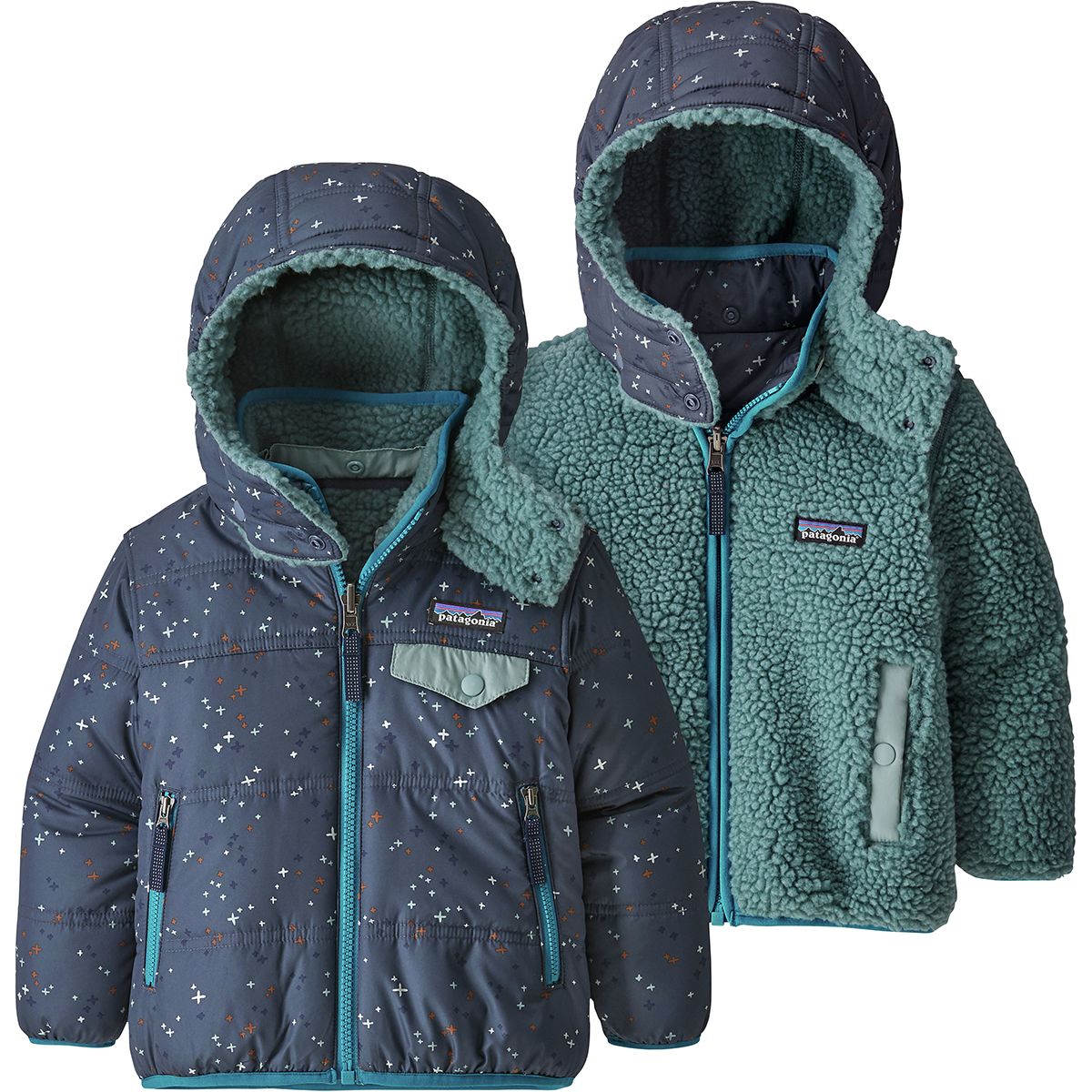 Patagonia Reversible Tribbles Hooded 