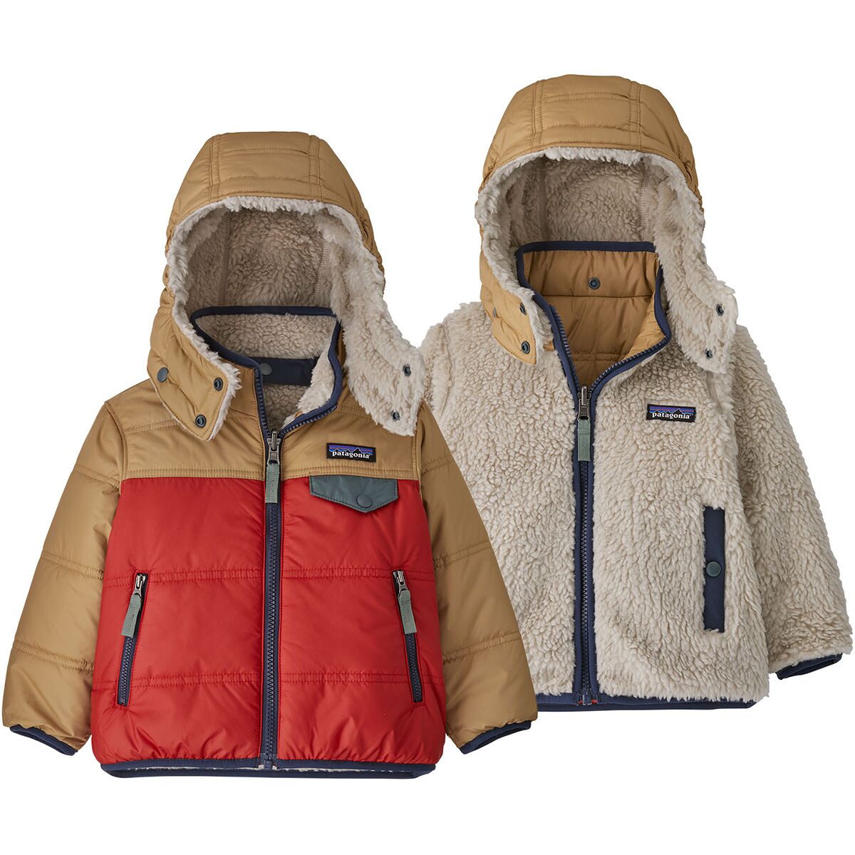 Patagonia reversible tribbles hooded jacket hotsell