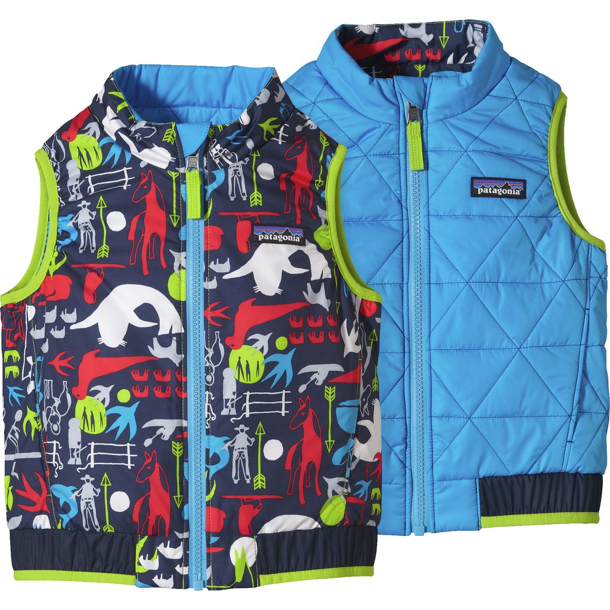Patagonia Puff-Ball Reversible Vest - Toddler Boys' - Kids
