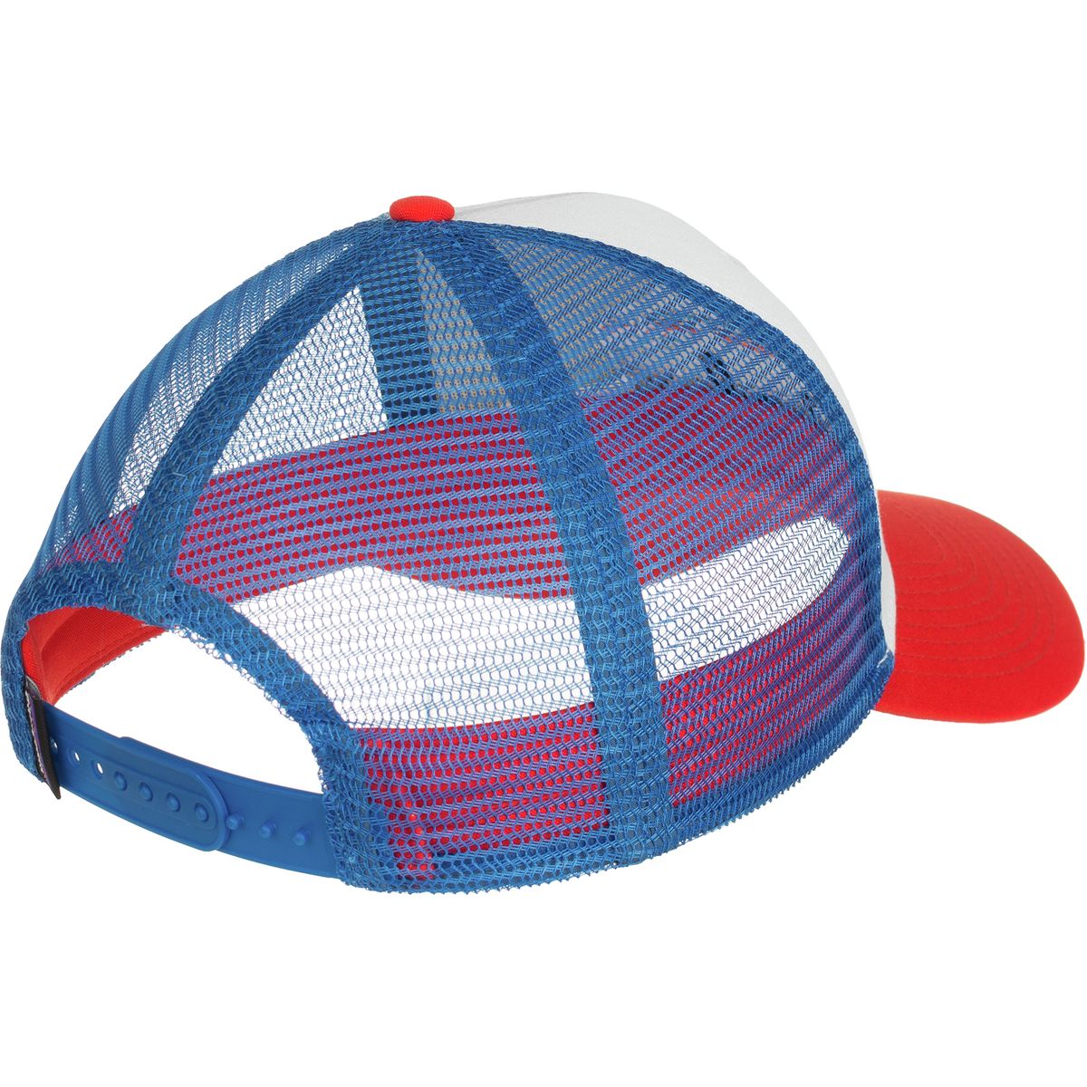 Patagonia Fitz Roy Bison Baseball Cap Hat Womens OS Multicolor Mesh Snapback Patagonia Fitz Roy Bison Buffalo Distressed Hat Mesh Snap  main image 2