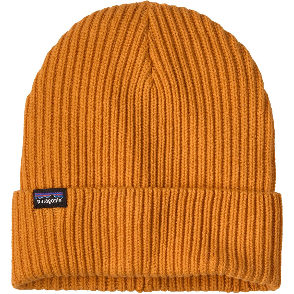 Image of Patagonia Fishermans Rolled Beanie Autumn Orange, One Size