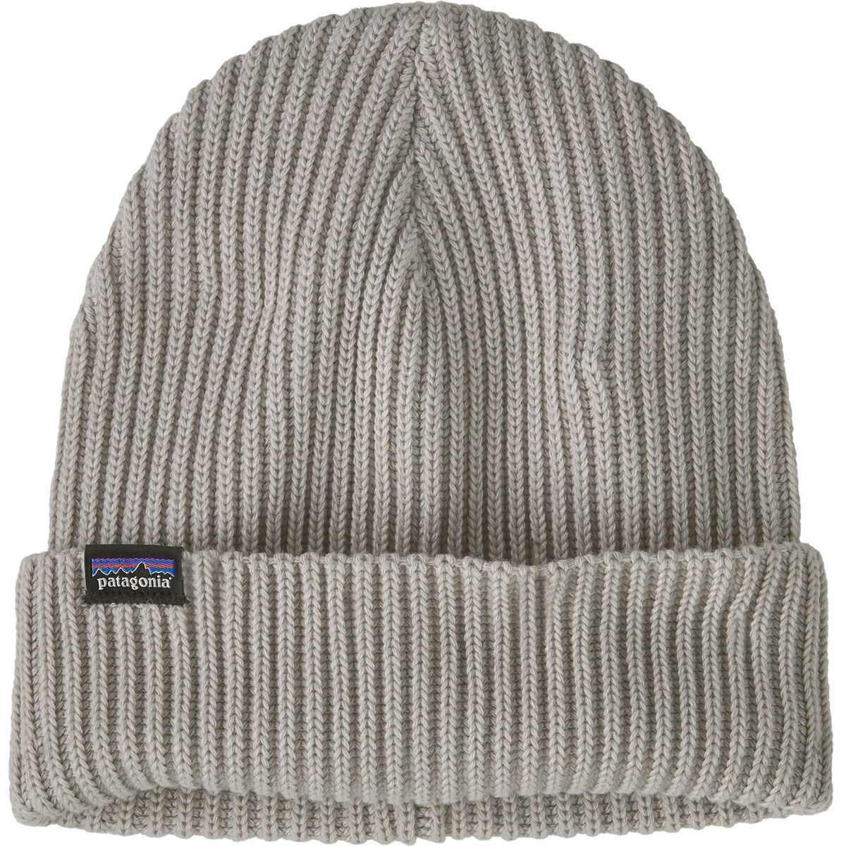 Image of Patagonia Fishermans Rolled Beanie Crisp Grey, One Size