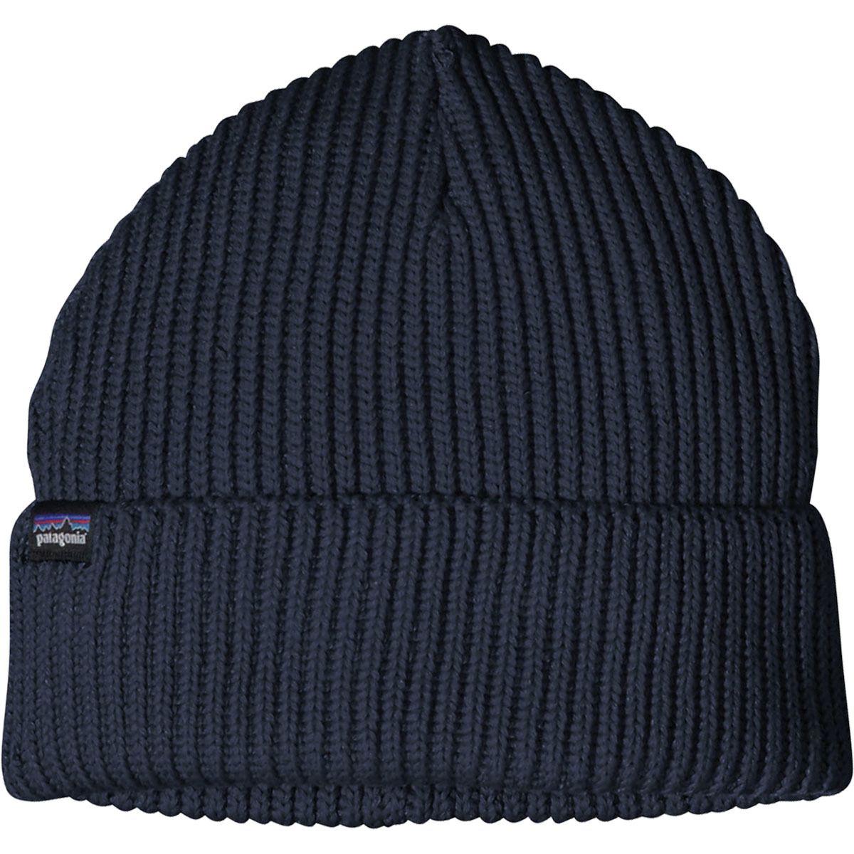 Image of Patagonia Fishermans Rolled Beanie Navy Blue, One Size