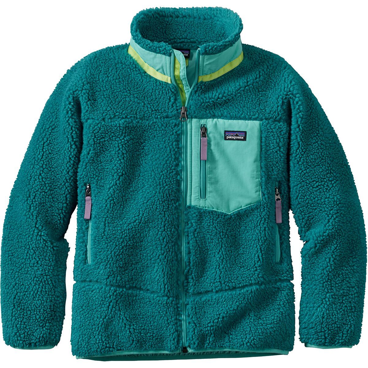 Patagonia Retro-X Fleece Jacket - Girls' Elwha Blue, XS