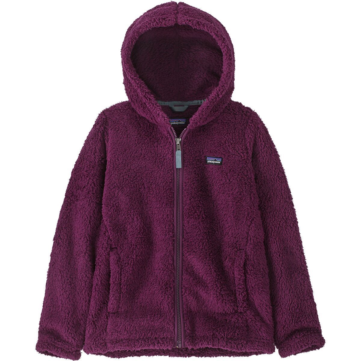 Patagonia Los Gatos Fleece Hooded Jacket - Girls' Night Plum, L