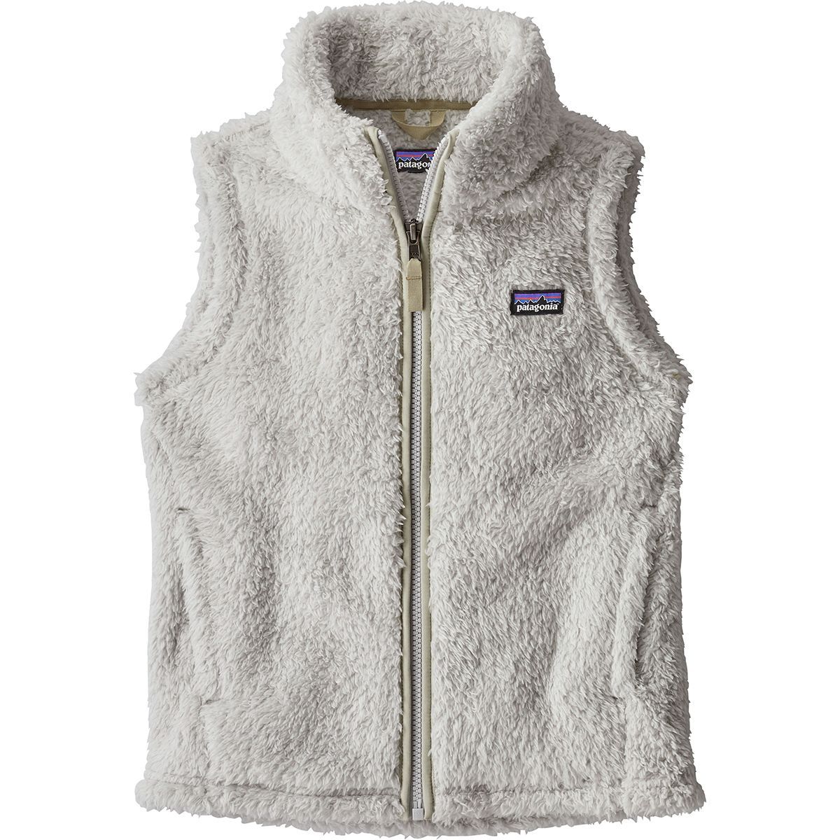 Patagonia Los Gatos Fleece Vest - Girls' Tailored Grey/Tailored Grey, XS