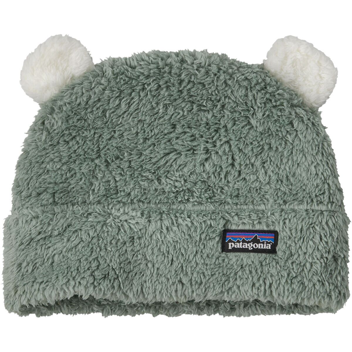 Image of Patagonia Baby Furry Friends Hat - Infants' Cover Green, 6M