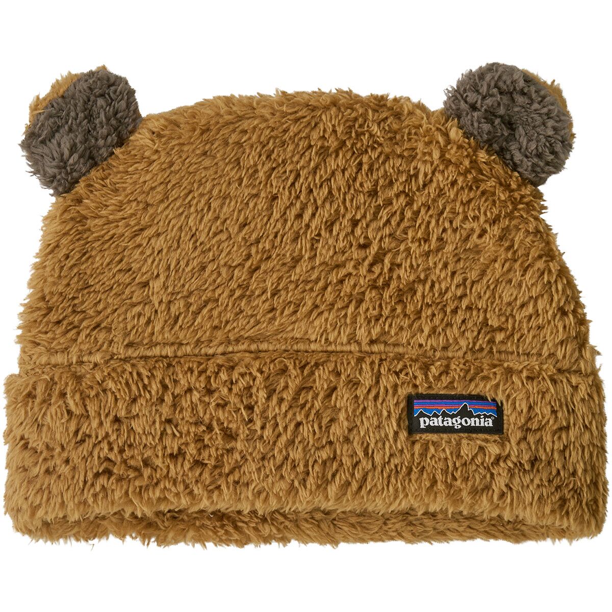 Image of Patagonia Baby Furry Friends Hat - Infants' Nest Brown, 24M