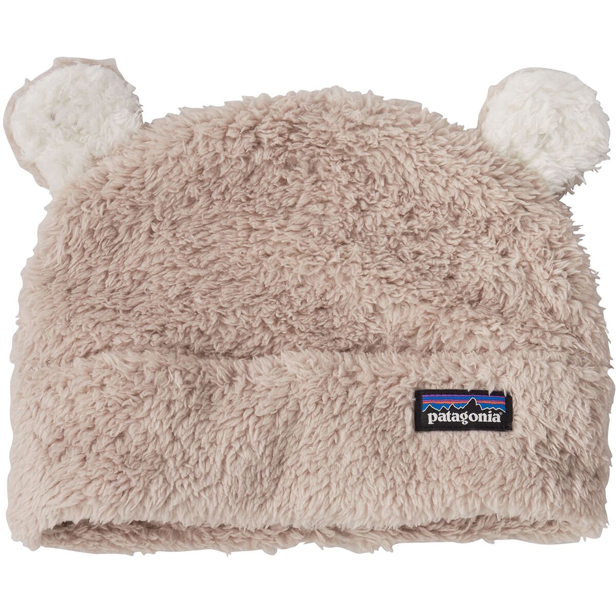 Image of Patagonia Baby Furry Friends Hat - Infants' Shroom Taupe, 12M