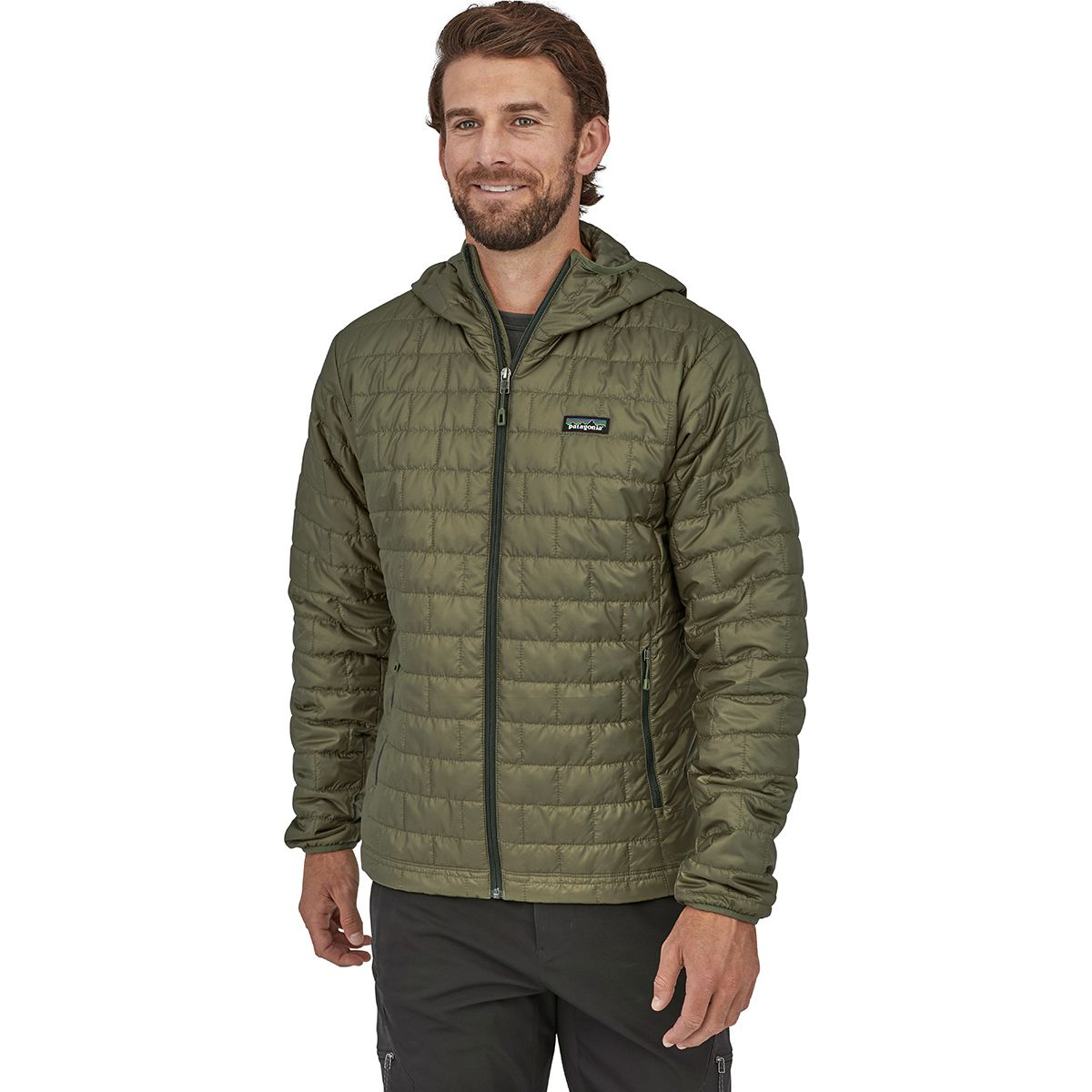 Patagonia Men's Nano Puff Hoody Basin Green XL