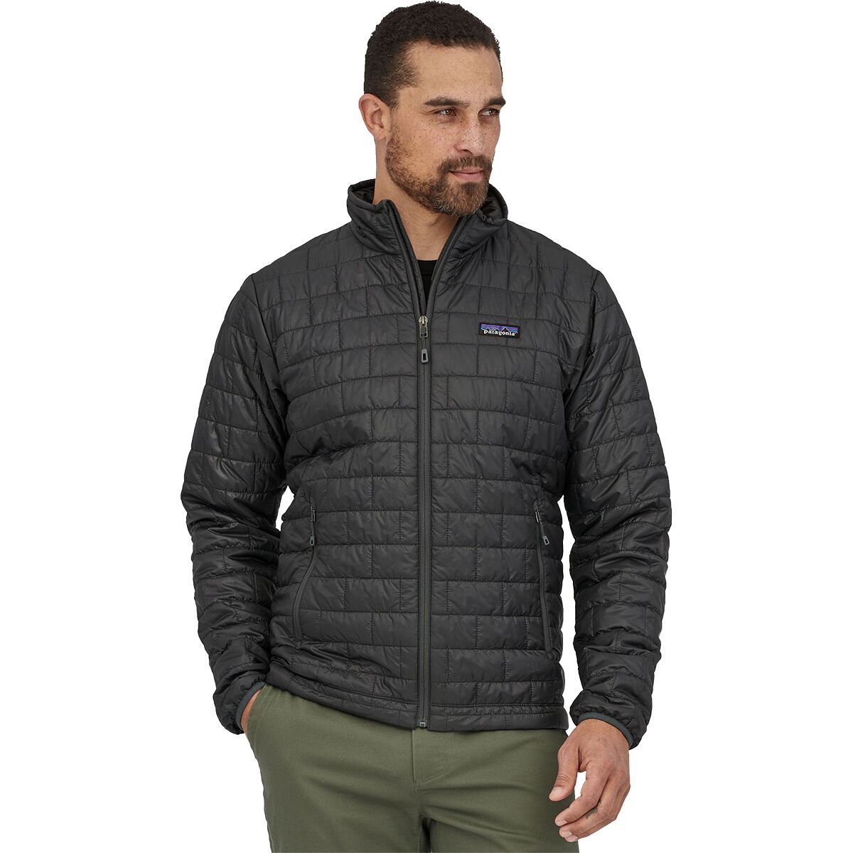 Image of Patagonia Nano Puff Insulated Jacket - Men's Forge Grey, M