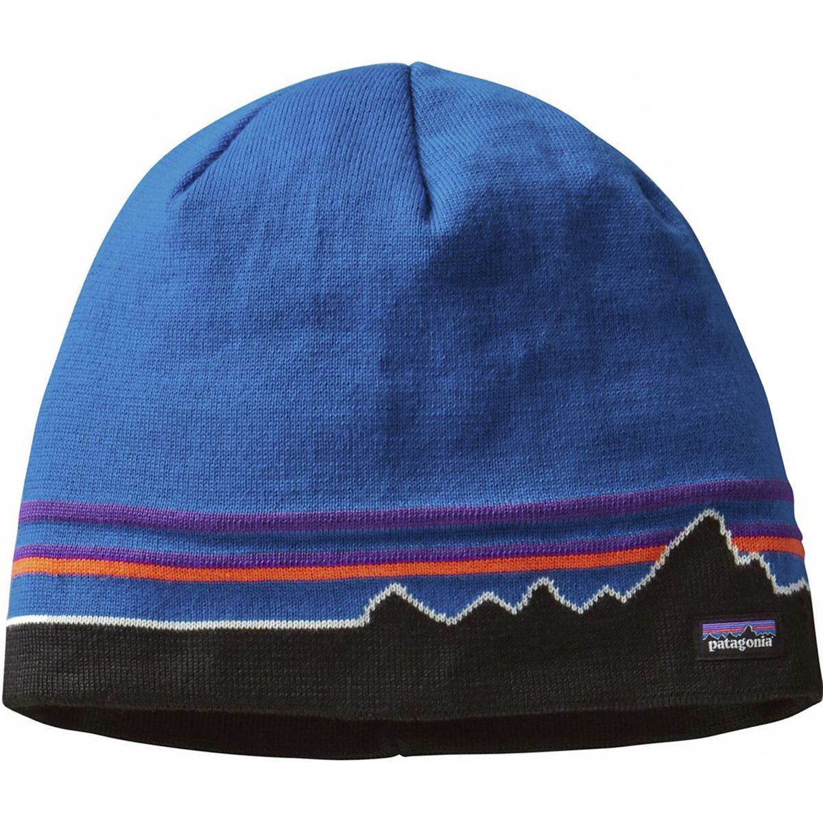 Image of Patagonia Beanie Hat Classic Fitz Roy/Andes Blue, One Size