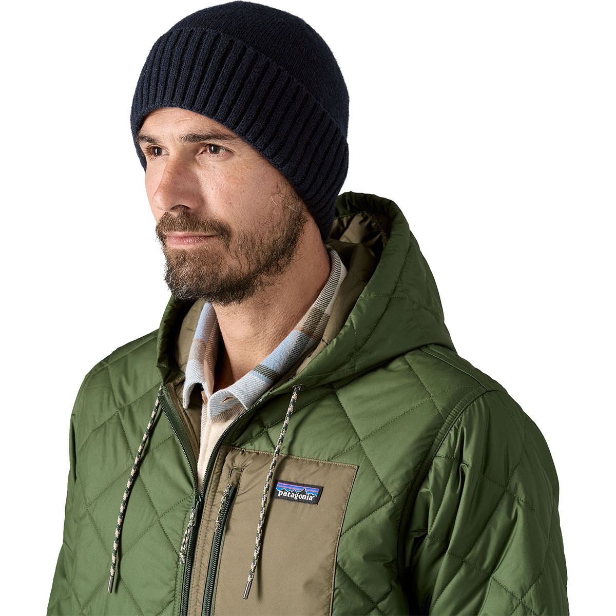 Image of Patagonia Brodeo Beanie - Men's New Navy, One Size