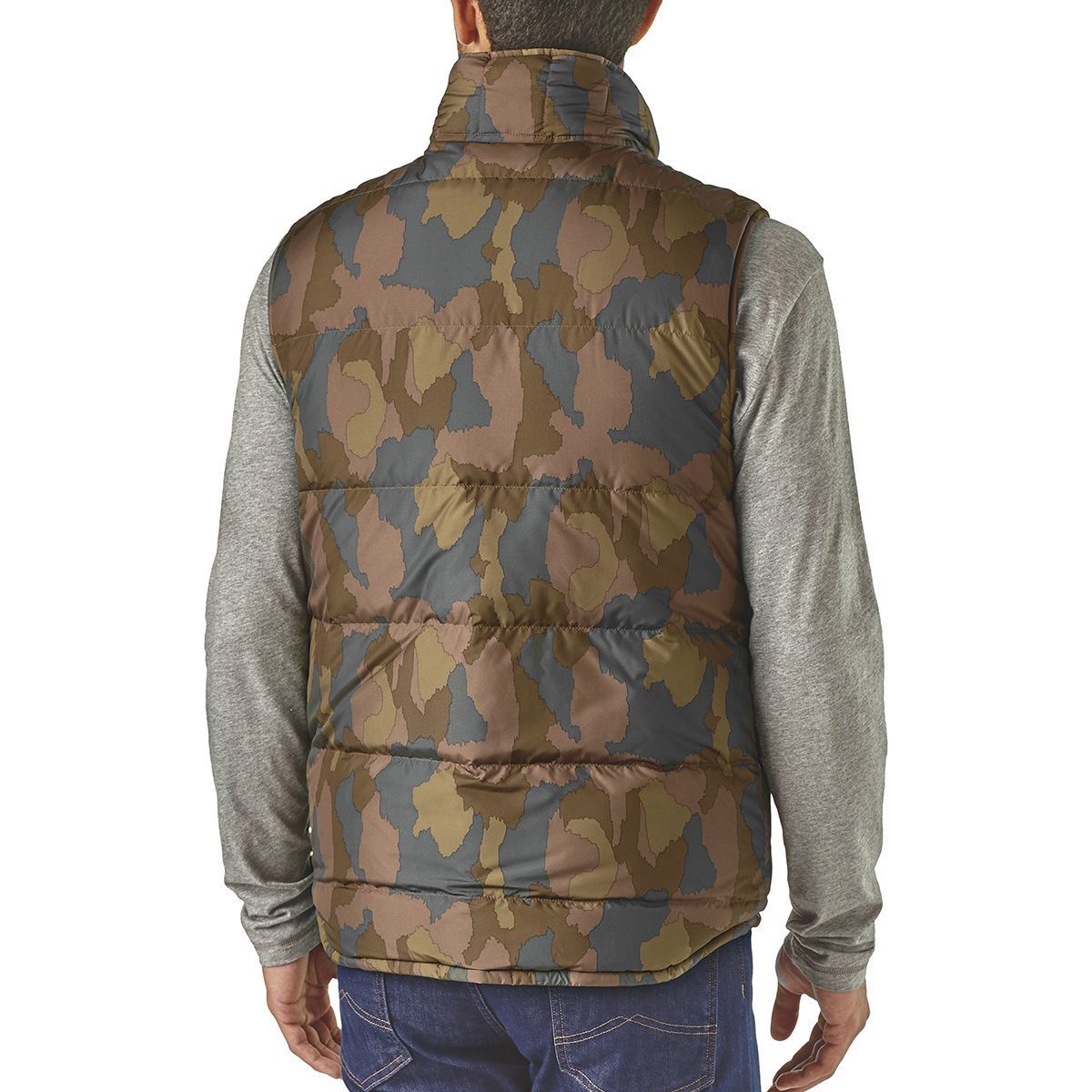 Patagonia Bivy Down Reversible Vest Men s Clothing