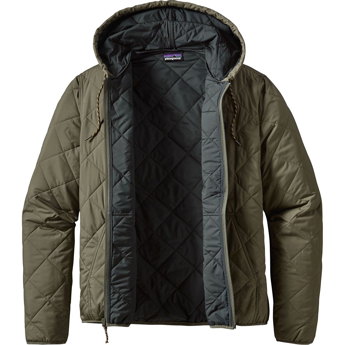 @L 新品 パタゴニア★メンズ ダイアモンド キルテッド ボマー フーディ★L-SMDB★Diamond Quilted Bomber \30250 タグ付 #27610SmolderBlue Men's Diamond Quilted Bomber Hoody – Patagonia Worn Wear®