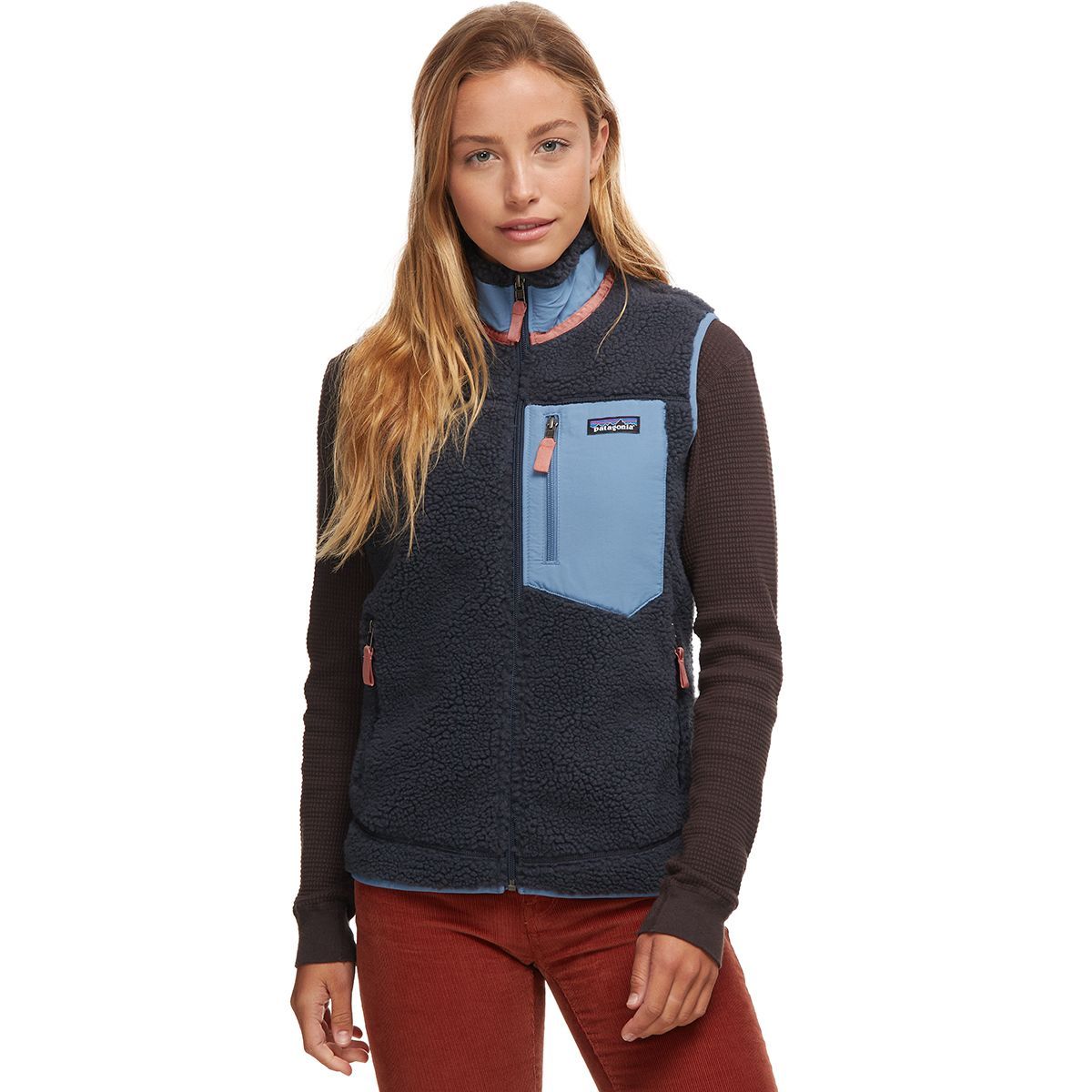 Patagonia Classic Retro-X Fleece Vest - Women's Smolder Blue, M