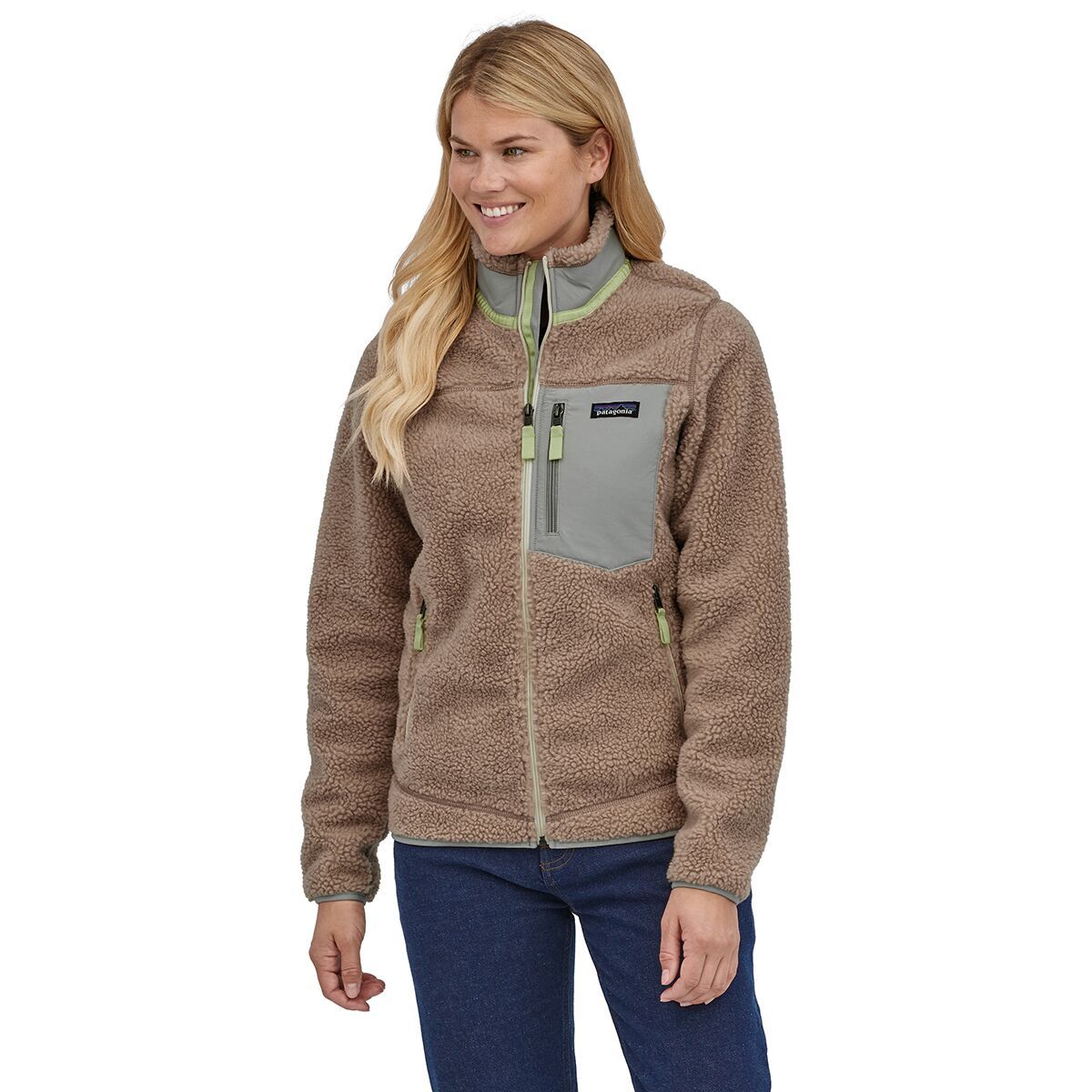 Patagonia Classic Retro-X Fleece Jacket - Women's Shroom Taupe, XL