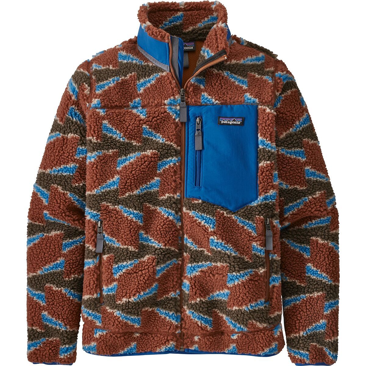 Patagonia Classic Retro-X Fleece Jacket - Women's Take Root/Burnished Red, XS