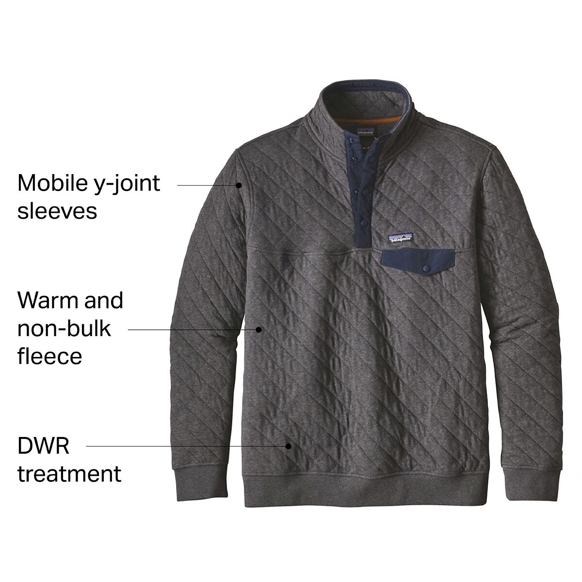 Patagonia cotton quilt pullover deals