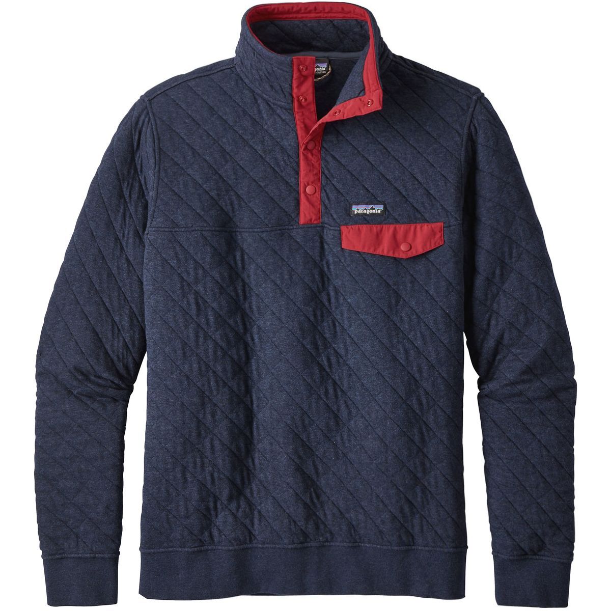 Patagonia Organic Cotton Quilt Snap T Fleece Pullover Men s