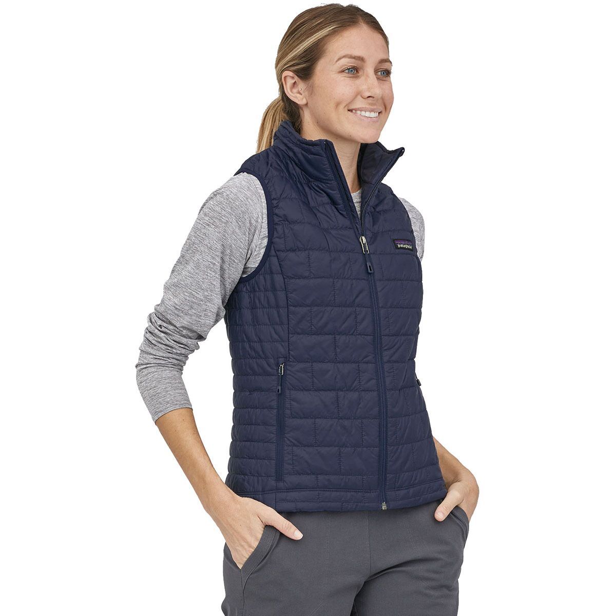 Patagonia Nano Puff Insulated Vest - Women's Classic Navy, M