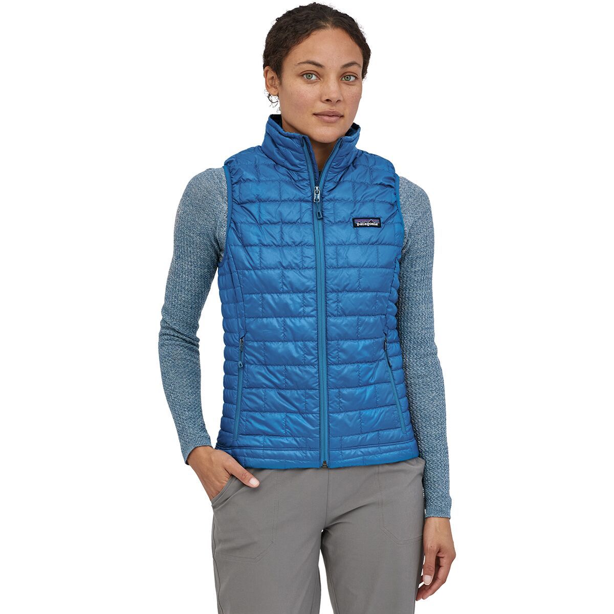 Patagonia Nano Puff Insulated Vest - Women's in Steller Blue