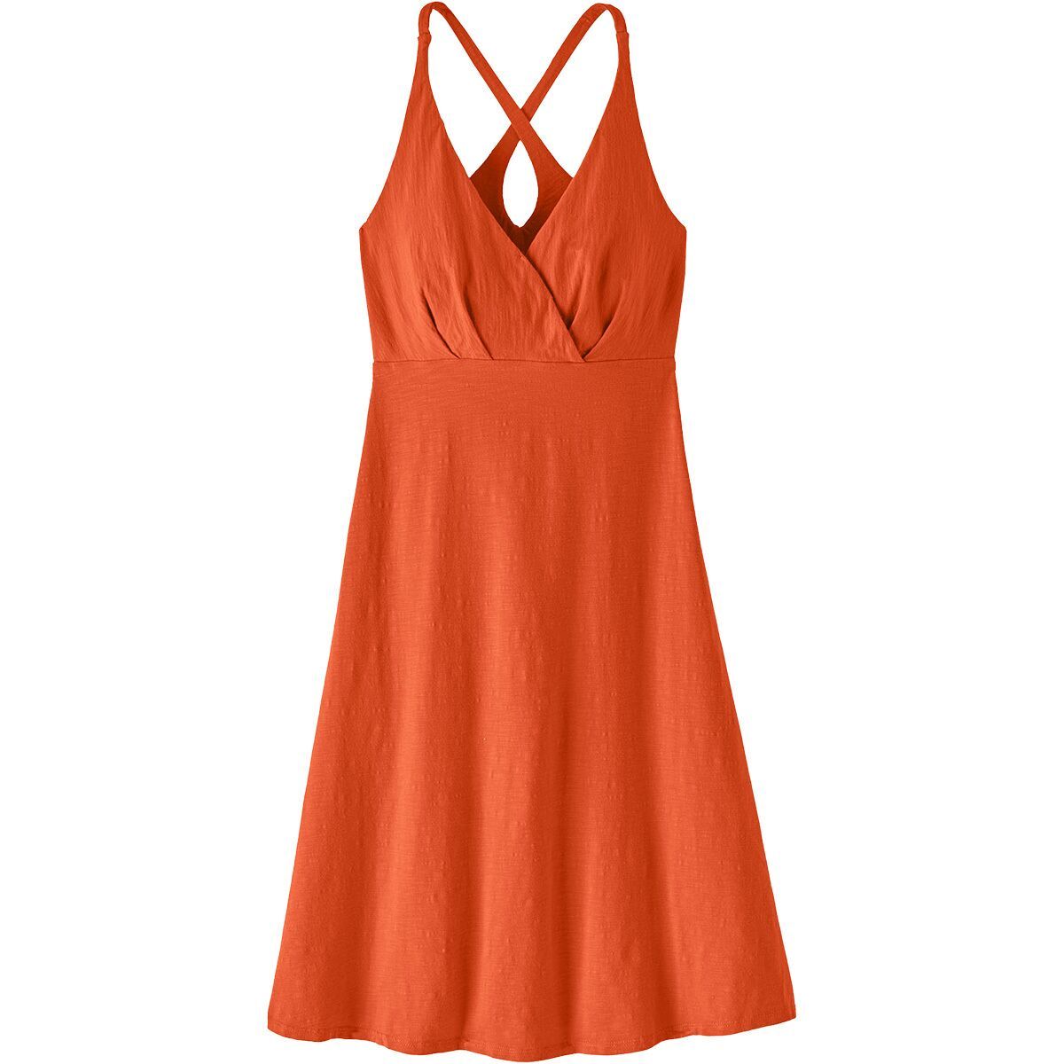 Image of Patagonia Amber Dawn Dress - Women's Coal Orange, L