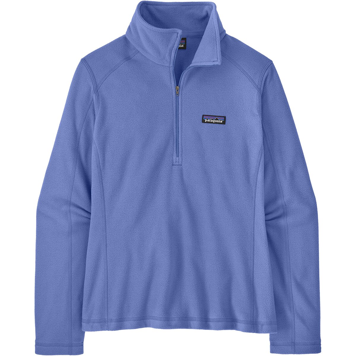 Image of Patagonia Micro D 1/4-Zip Fleece Pullover - Women's Diver Blue, L