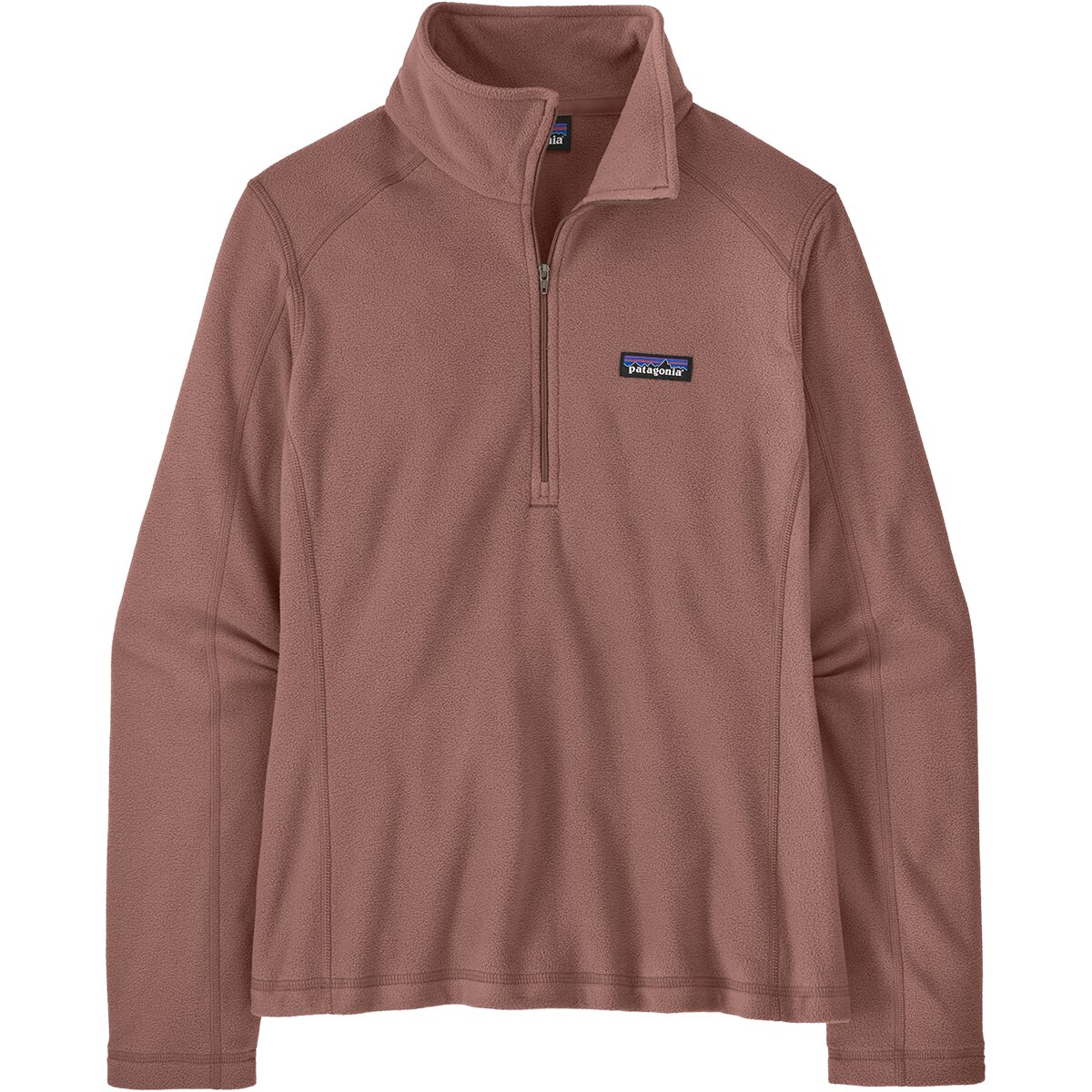 Image of Patagonia Micro D 1/4-Zip Fleece Pullover - Women's Moonrise Taupe, M