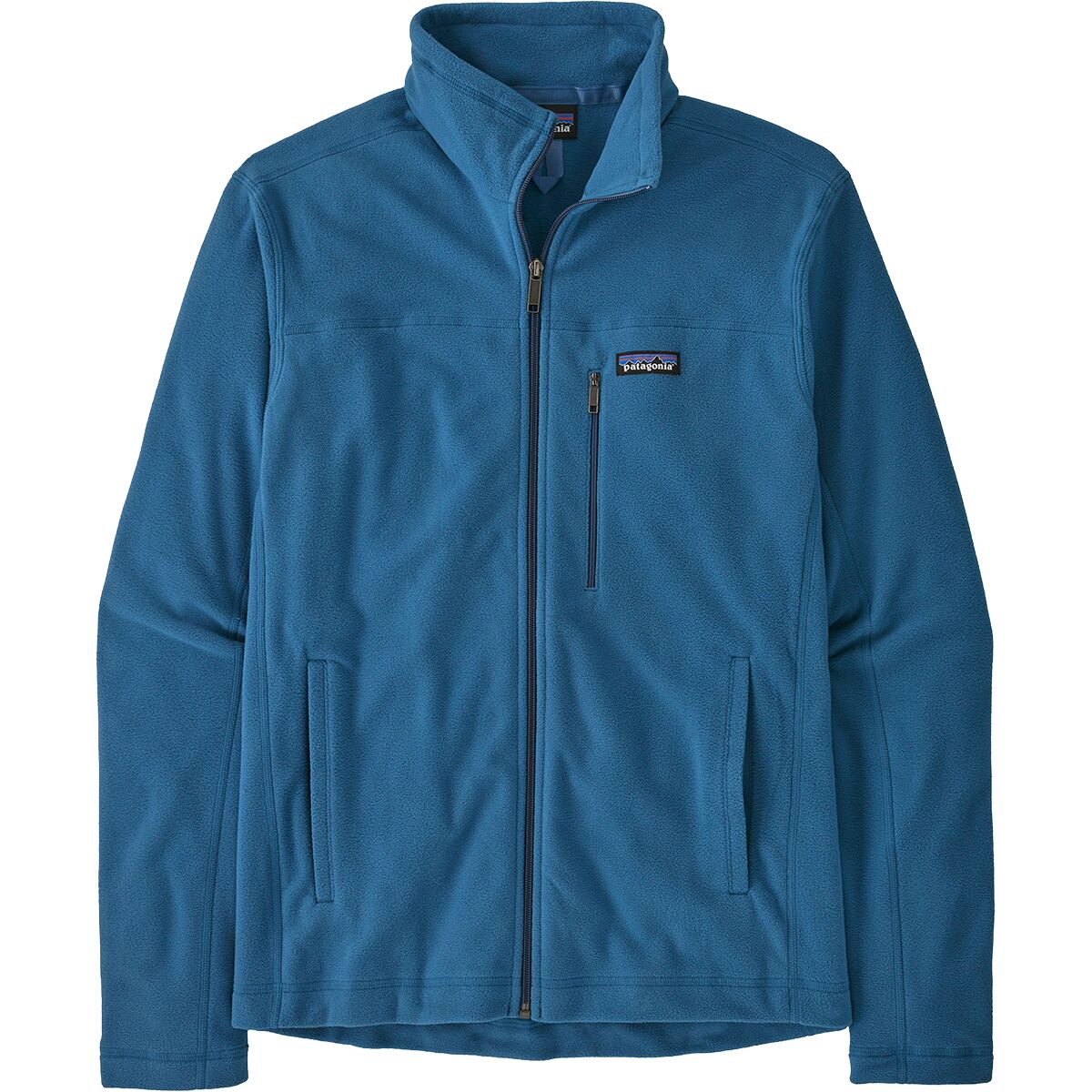 Image of Patagonia Micro D Fleece Jacket - Men's Aquatic Blue, XL