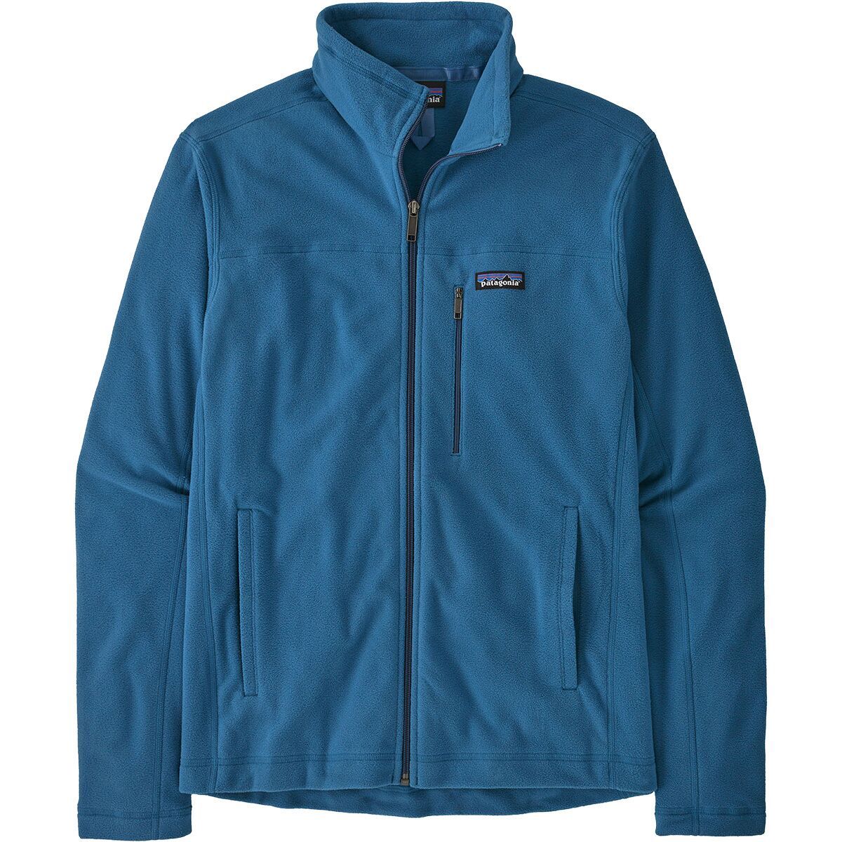 Image of Patagonia Micro D Fleece Jacket - Men's Aquatic Blue, L