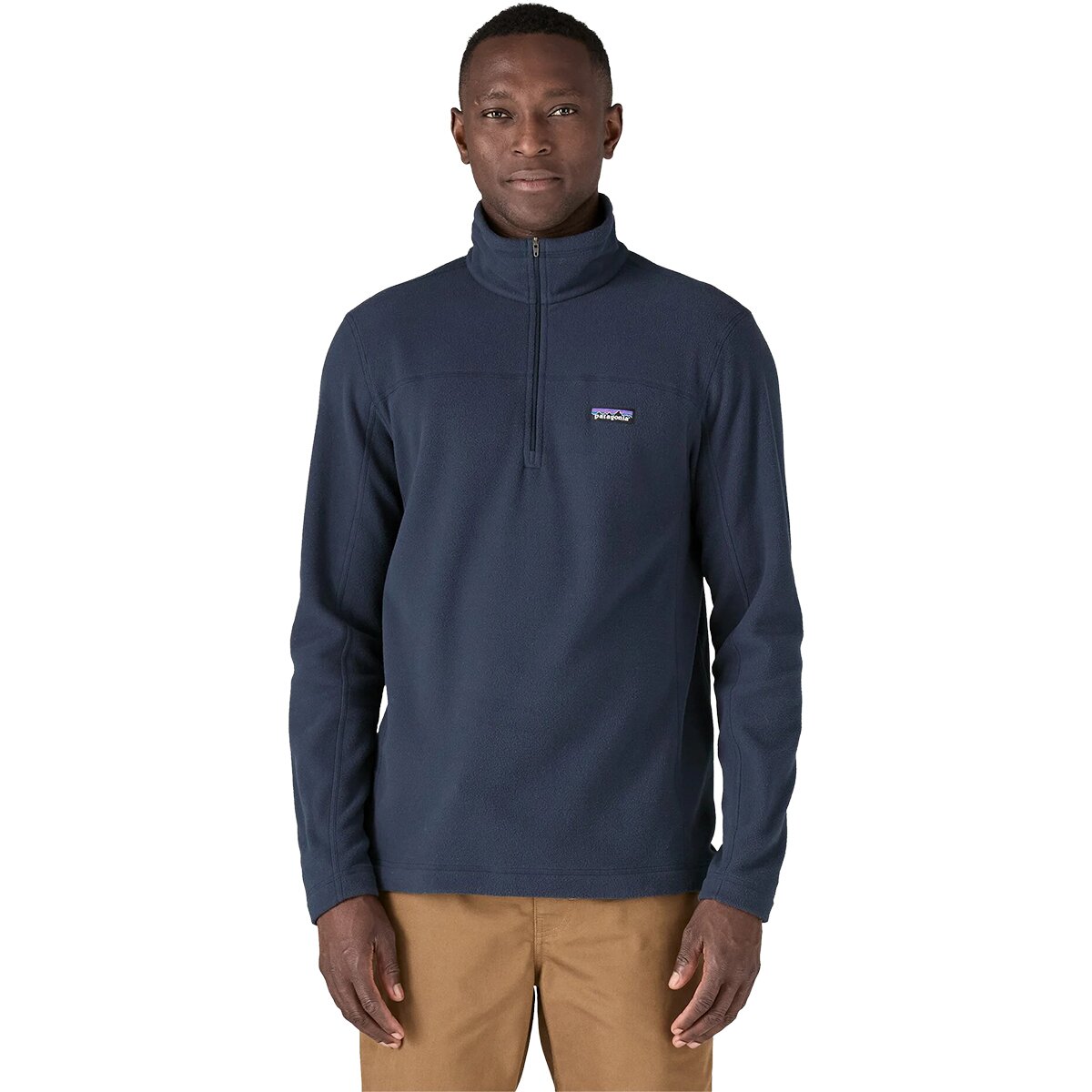 Image of Patagonia Micro D Fleece Pullover - Men's New Navy, S