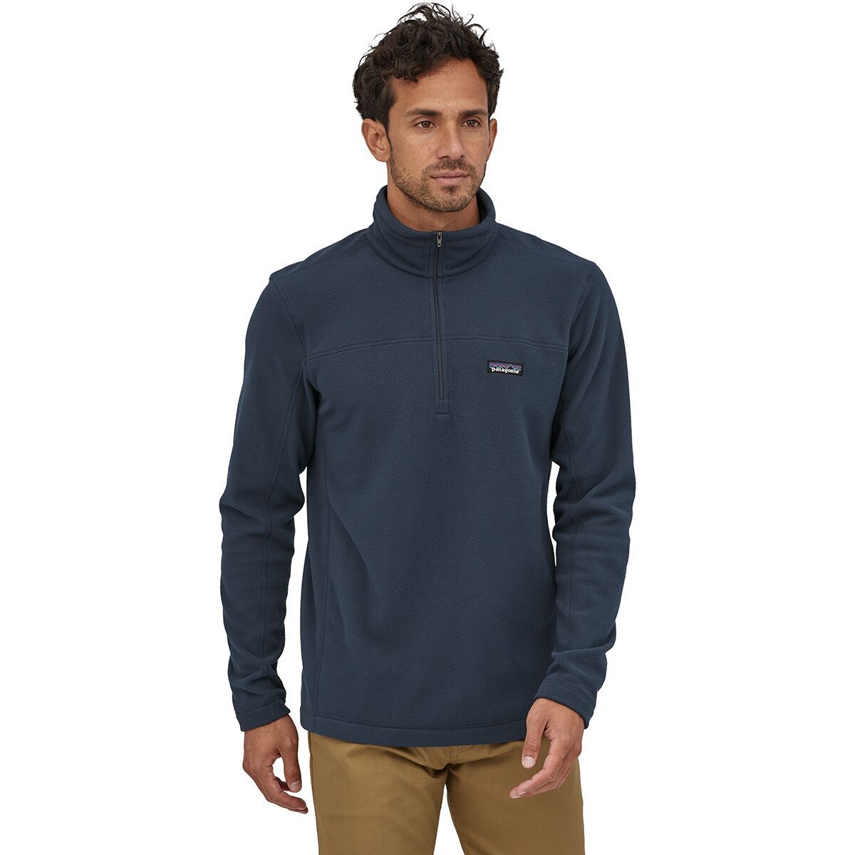 Image of Patagonia Micro D Fleece Pullover - Men's New Navy, L