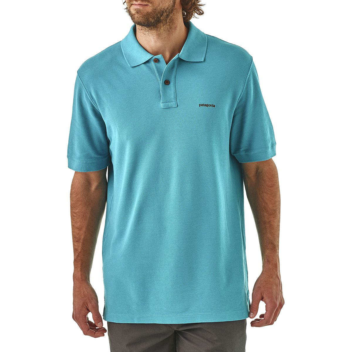 Patagonia Belwe Pique Polo Shirt Men s Clothing