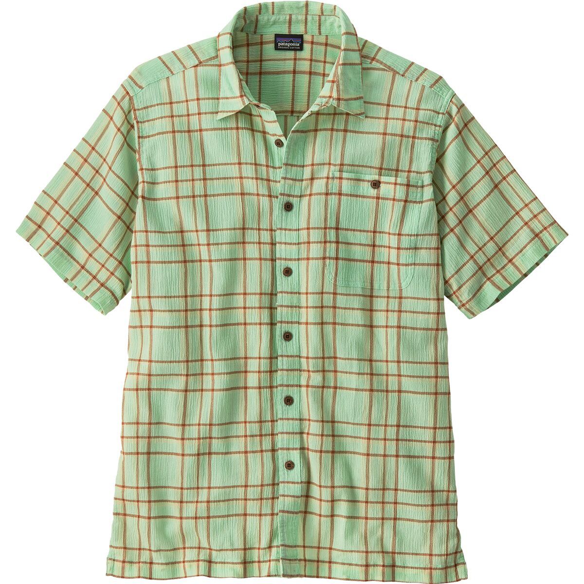 Image of Patagonia A/C Short-Sleeve Shirt - Men's Bloom: Rinsed Green, S
