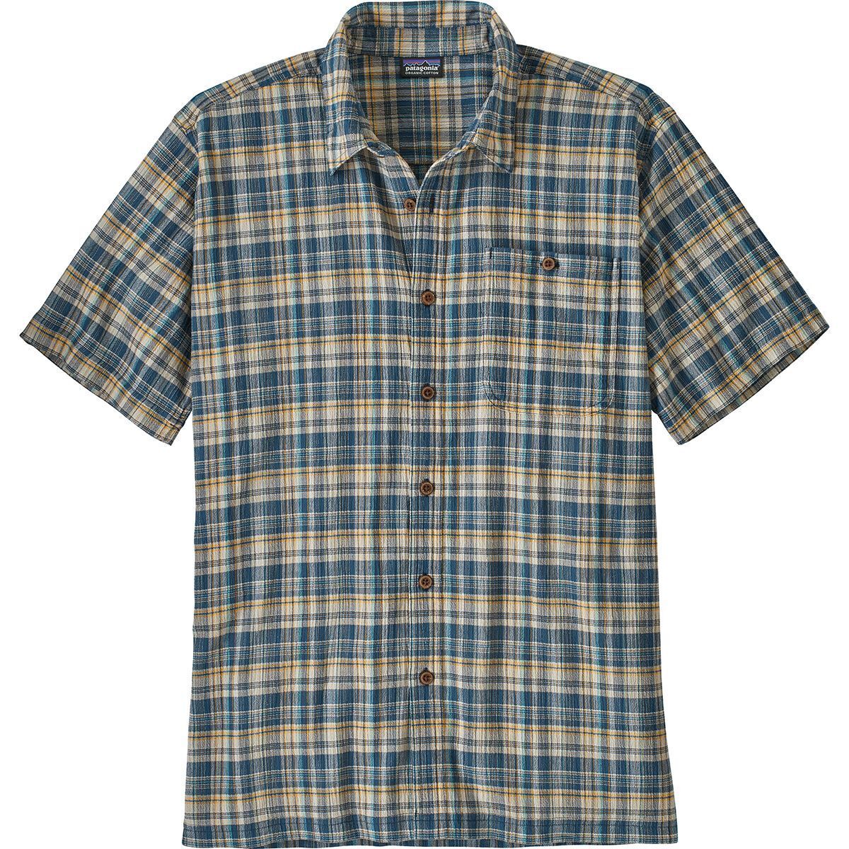 トップス patagonia Men's Short-Sleeved A/C Shirt BLORINGREA.jpg