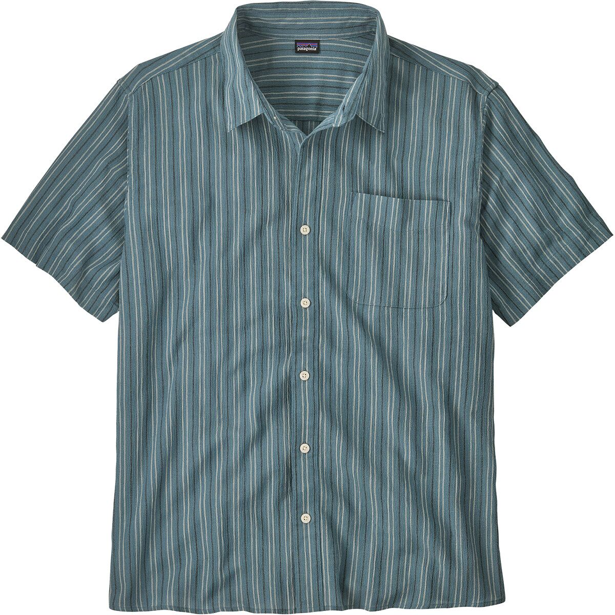 Patagonia Patagonia A/C Short-Sleeve Shirt - Men's Lianas: Still Blue, L